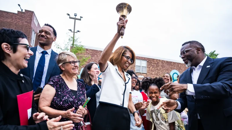 Chicago Public Schools Students Head Back To Class Amid Budget Uncertainty For District