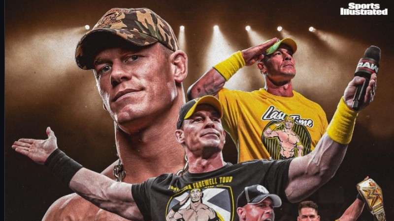 Sports world reacts to John Cena tapping out in final WWE match