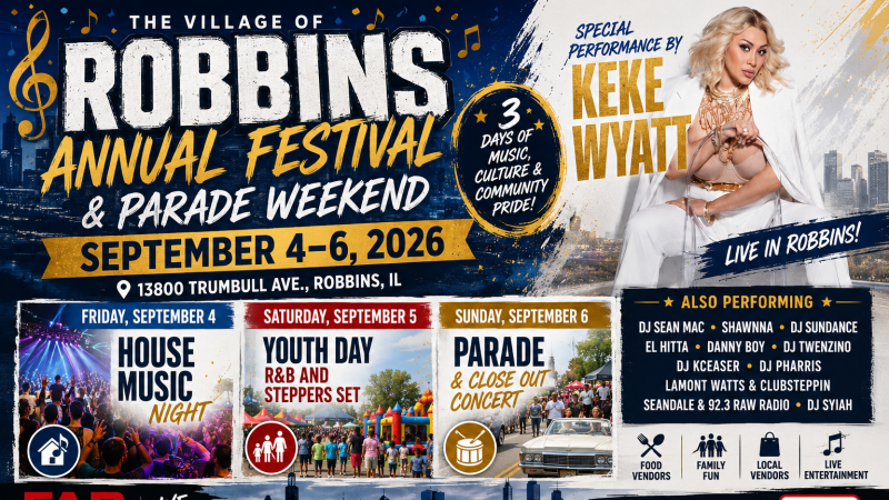 Robbins Annual Festival & Parade Weekend Returns This September