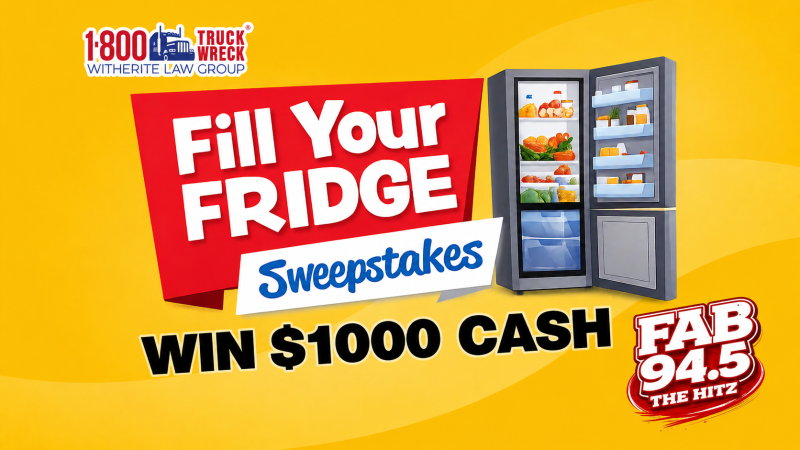 FILL YOUR FRIDGE $1000 GIVEAWAY