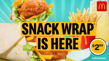 WIN A FREE $50 GIFT CARD | SNACK WRAPS ARE BACK!