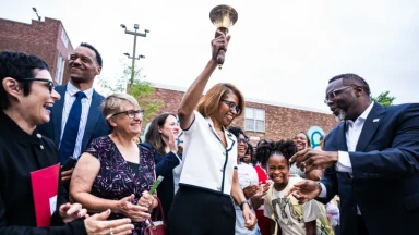 Chicago Public Schools Students Head Back To Class Amid Budget Uncertainty For District